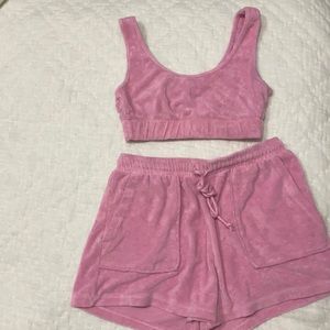 Zara Terry cloth set